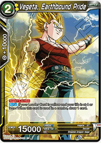 VEGETA, EARTHBOUND PRIDE