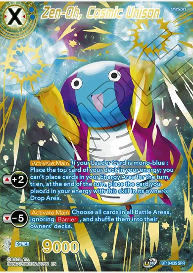ZEN-OH, COSMIC UNISON