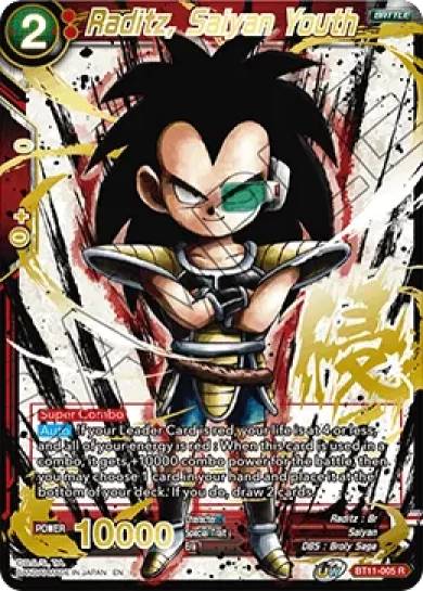 RADITZ, SAIYAN YOUTH