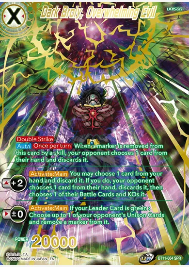 DARK BROLY, OVERWHELMING EVIL