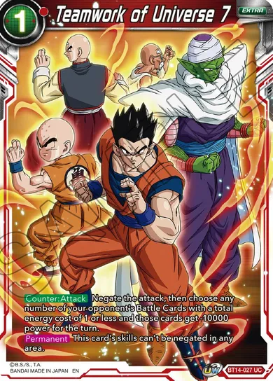 TEAMWORK OF UNIVERSE 7