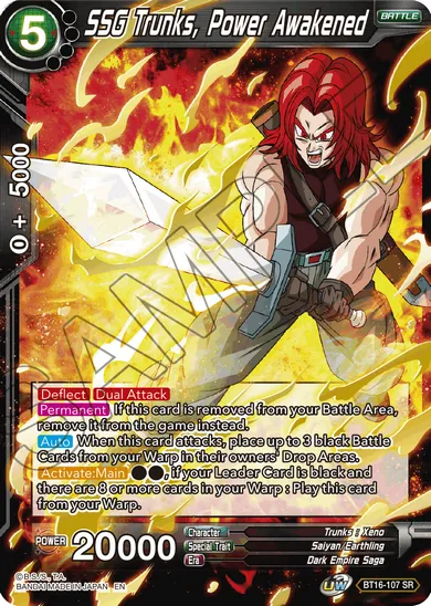 SSG TRUNKS, POWER AWAKENED