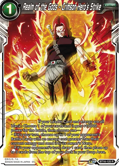 REALM OF THE GODS - CRIMSON HERO'S STRIKE