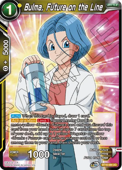 BULMA, FUTURE ON THE LINE