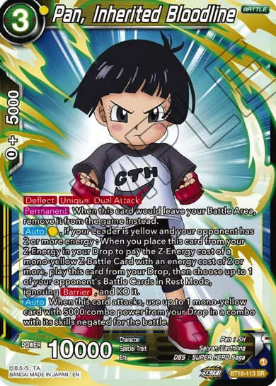 PAN, INHERITED BLOODLINE