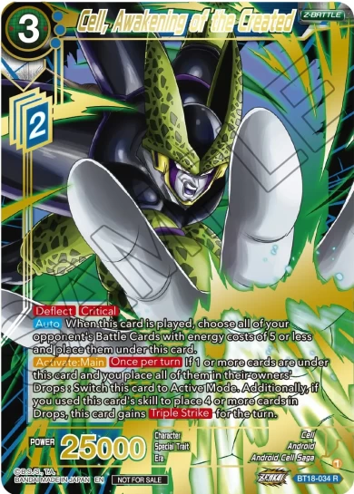 CELL, AWAKENING OF THE CREATED
