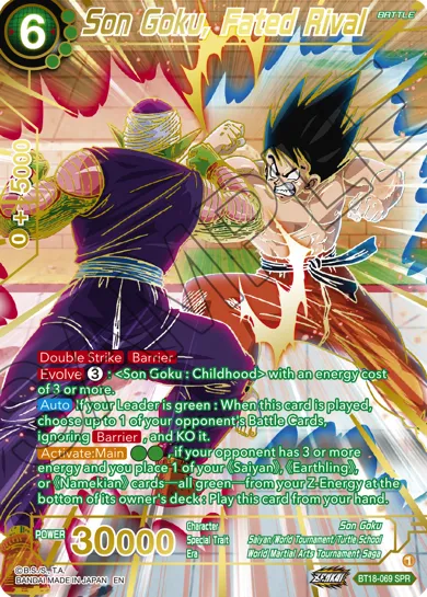 SON GOKU, FATED RIVAL