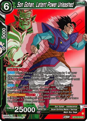 SON GOHAN, LATENT POWER UNLEASHED