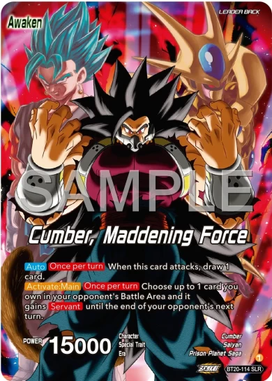 CUMBER, MADDENING FORCE