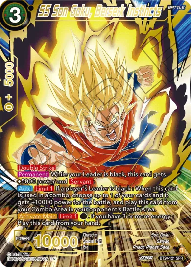 SS SON GOKU, BERSERK INSTINCTS