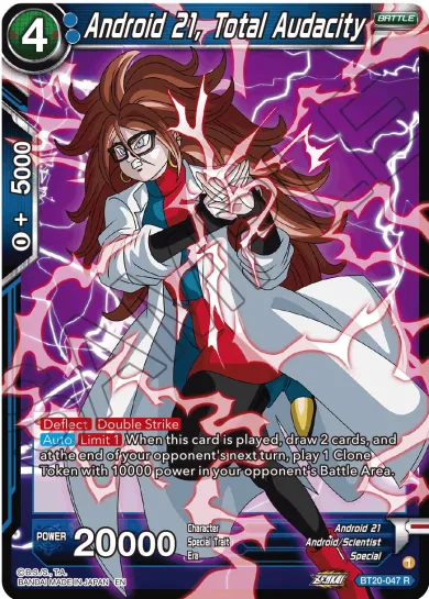 ANDROID 21, TOTAL AUDACITY