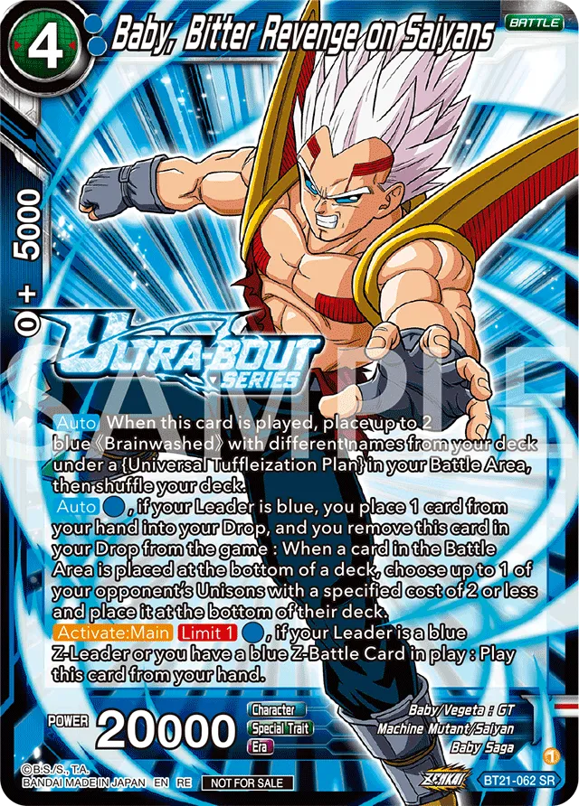 BABY, BITTER REVENGE ON SAIYANS