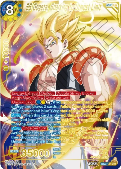 SS GOGETA, SPARKING TO UTMOST LIMIT