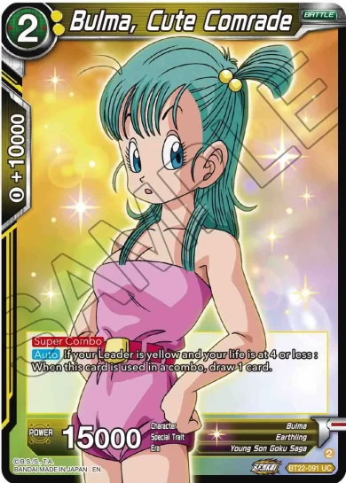 BULMA, CUTE COMRADE