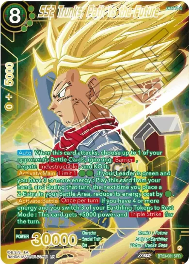 SS2 TRUNKS, PATH TO THE FUTURE