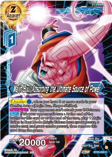 MAJIN BUU, ABSORBING THE ULTIMATE SOURCE OF POWER