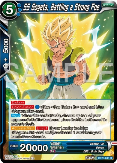 SS GOGETA, BATTLING A STRONG FOE
