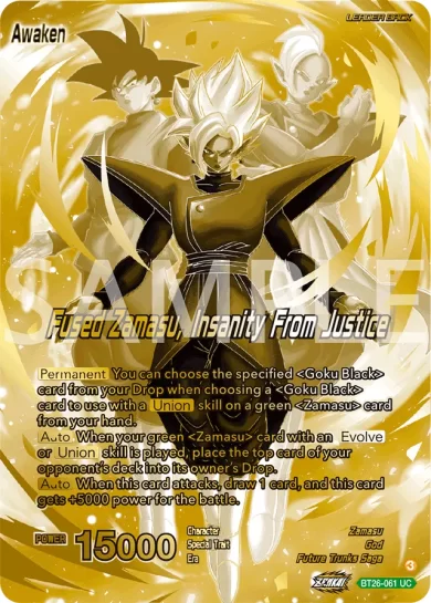 FUSED ZAMASU, INSANITY FROM JUSTICE