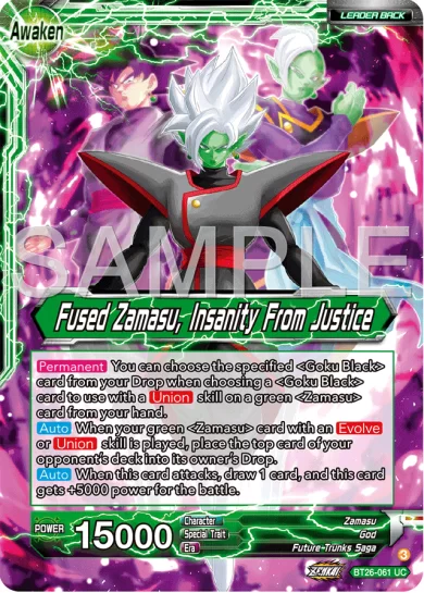 FUSED ZAMASU, INSANITY FROM JUSTICE