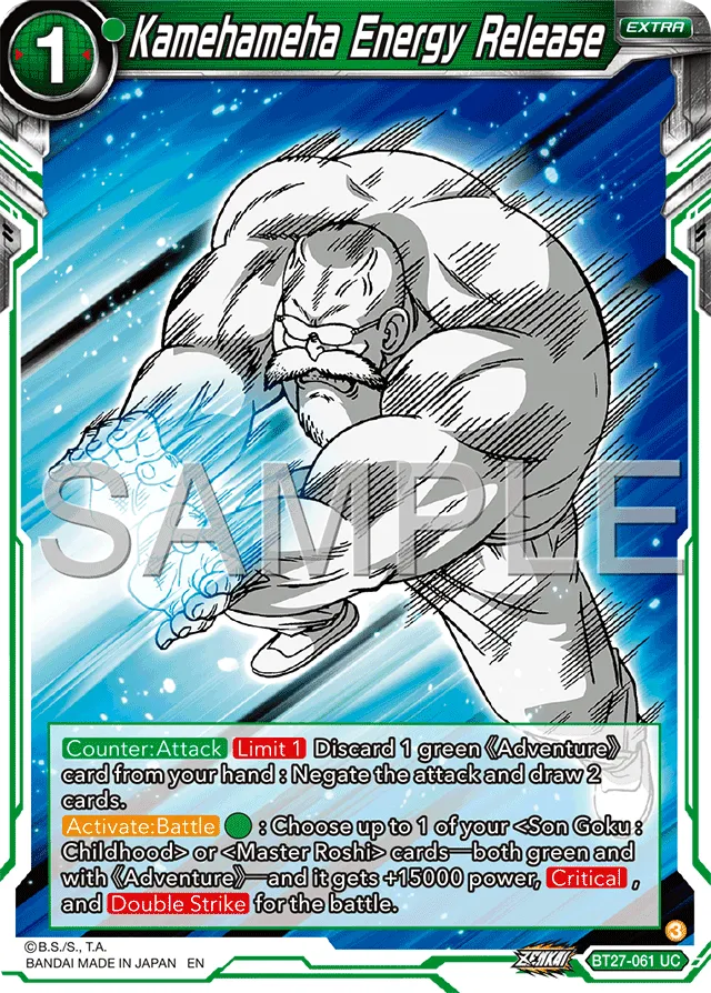 KAMEHAMEHA ENERGY RELEASE
