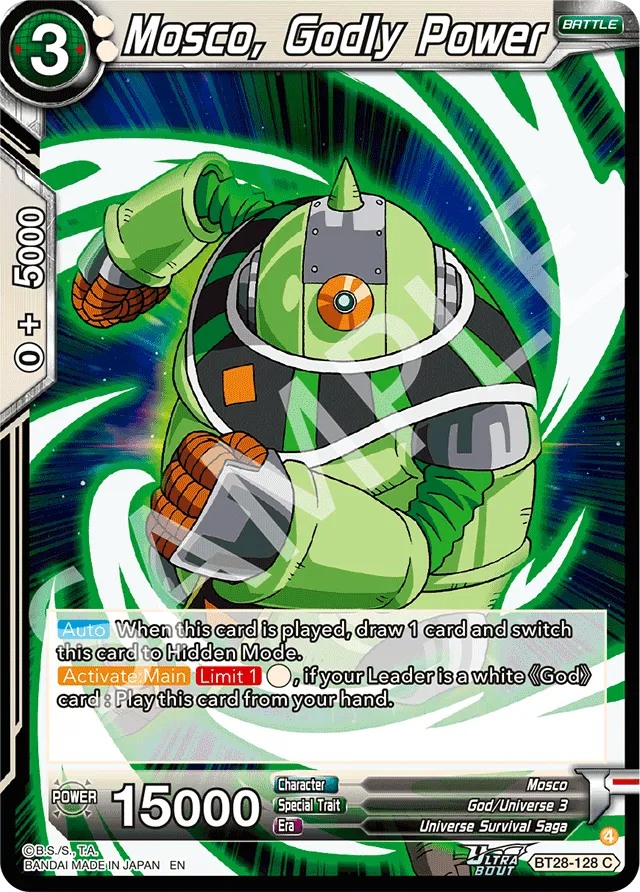 MOSCO, GODLY POWER