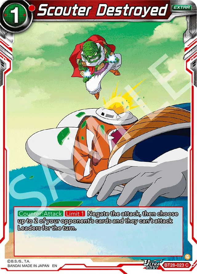 SCOUTER DESTROYED