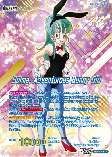 BULMA, ADVENTUROUS BUNNY GIRL