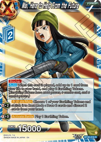 MAI, HERE TO HELP FROM THE FUTURE