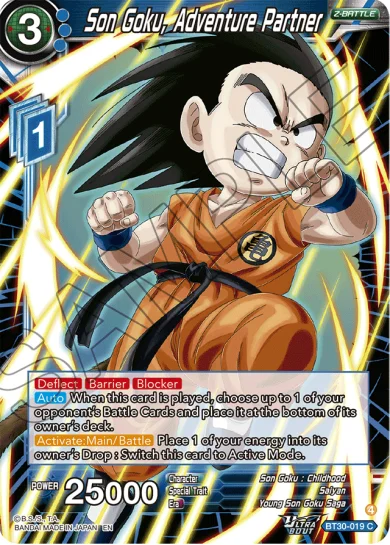 SON GOKU, ADVENTURE PARTNER