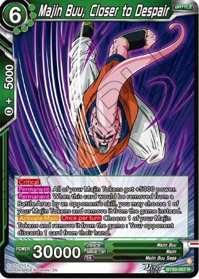 MAJIN BUU, CLOSER TO DESPAIR