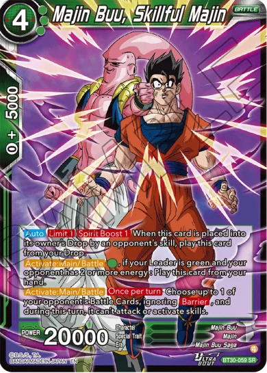MAJIN BUU, SKILLFUL MAJIN