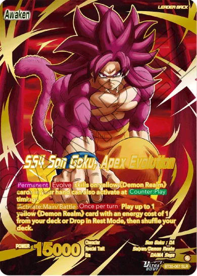SS4 SON GOKU, APEX EVOLUTION