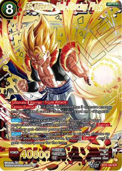 SS GOGETA, HELL PIERCING FLASH