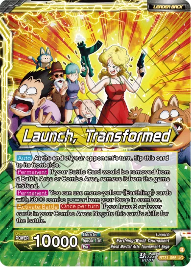 LAUNCH, TRANSFORMED
