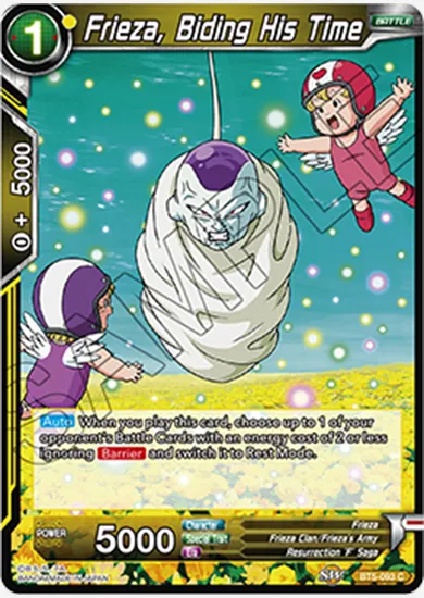 FRIEZA, BIDING HIS TIME