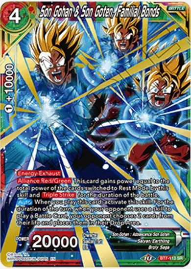 SON GOHAN & SON GOTEN, FAMILIAL BONDS