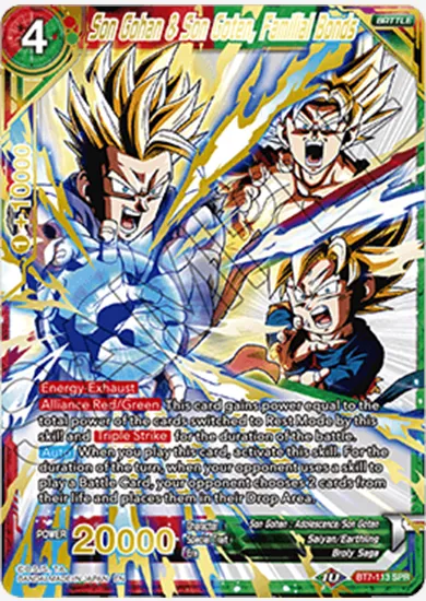 SON GOHAN & SON GOTEN, FAMILIAL BONDS
