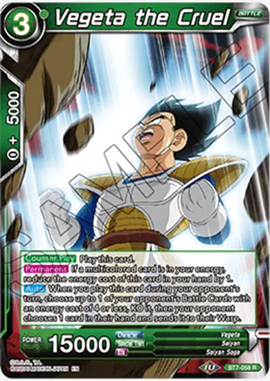 VEGETA THE CRUEL