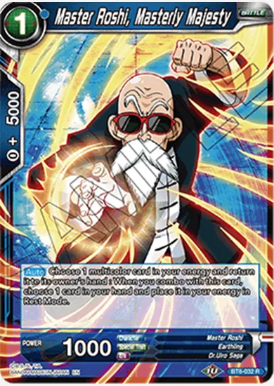 MASTER ROSHI, MASTERLY MAJESTY
