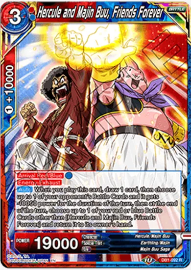 HERCULE AND MAJIN BUU, FRIENDS FOREVER
