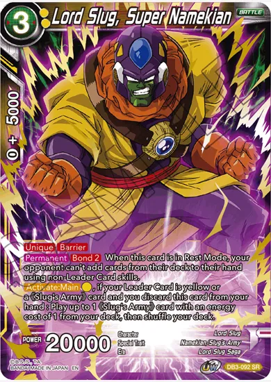 LORD SLUG, SUPER NAMEKIAN