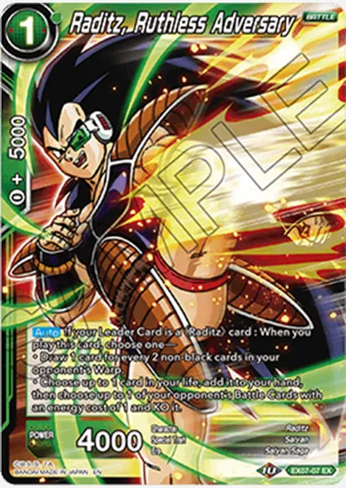 RADITZ, RUTHLESS ADVERSARY