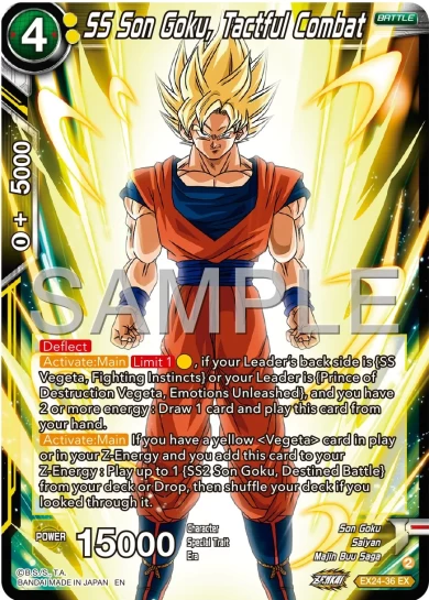 SS SON GOKU, TACTFUL COMBAT