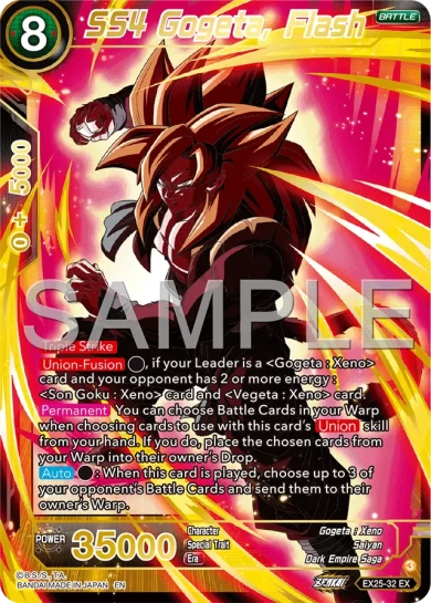 SS4 GOGETA, FLASH