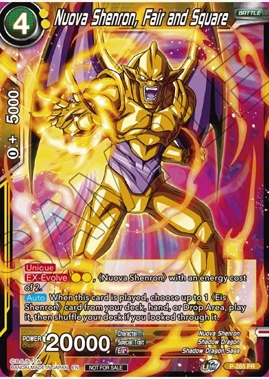 NUOVA SHENRON, FAIR AND SQUARE