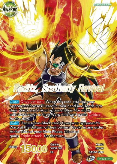RADITZ, BROTHERLY REVIVAL