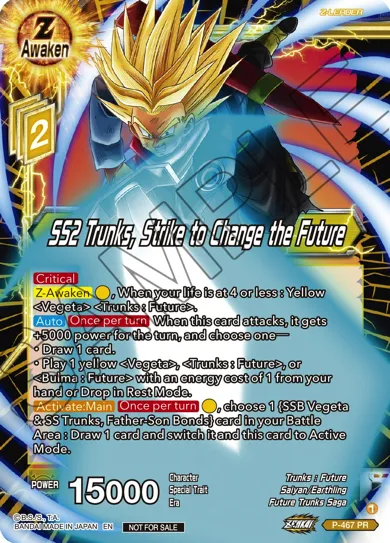 SS2 TRUNKS, STRIKE TO CHANGE THE FUTURE