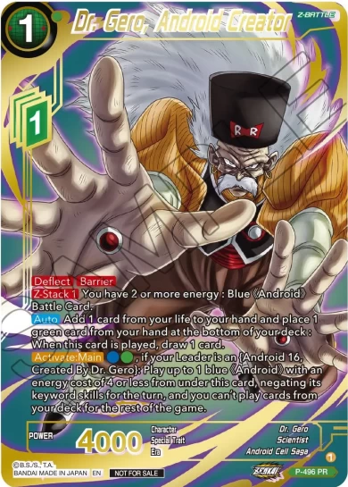 DR. GERO, ANDROID CREATOR