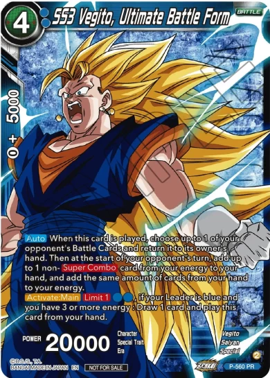 SS3 VEGITO, ULTIMATE BATTLE FORM