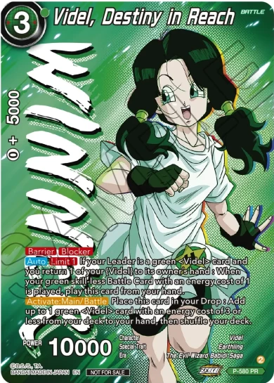 VIDEL, DESTINY IN REACH
